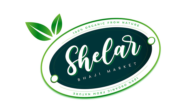 Shelar Bhaji Market Logo Design